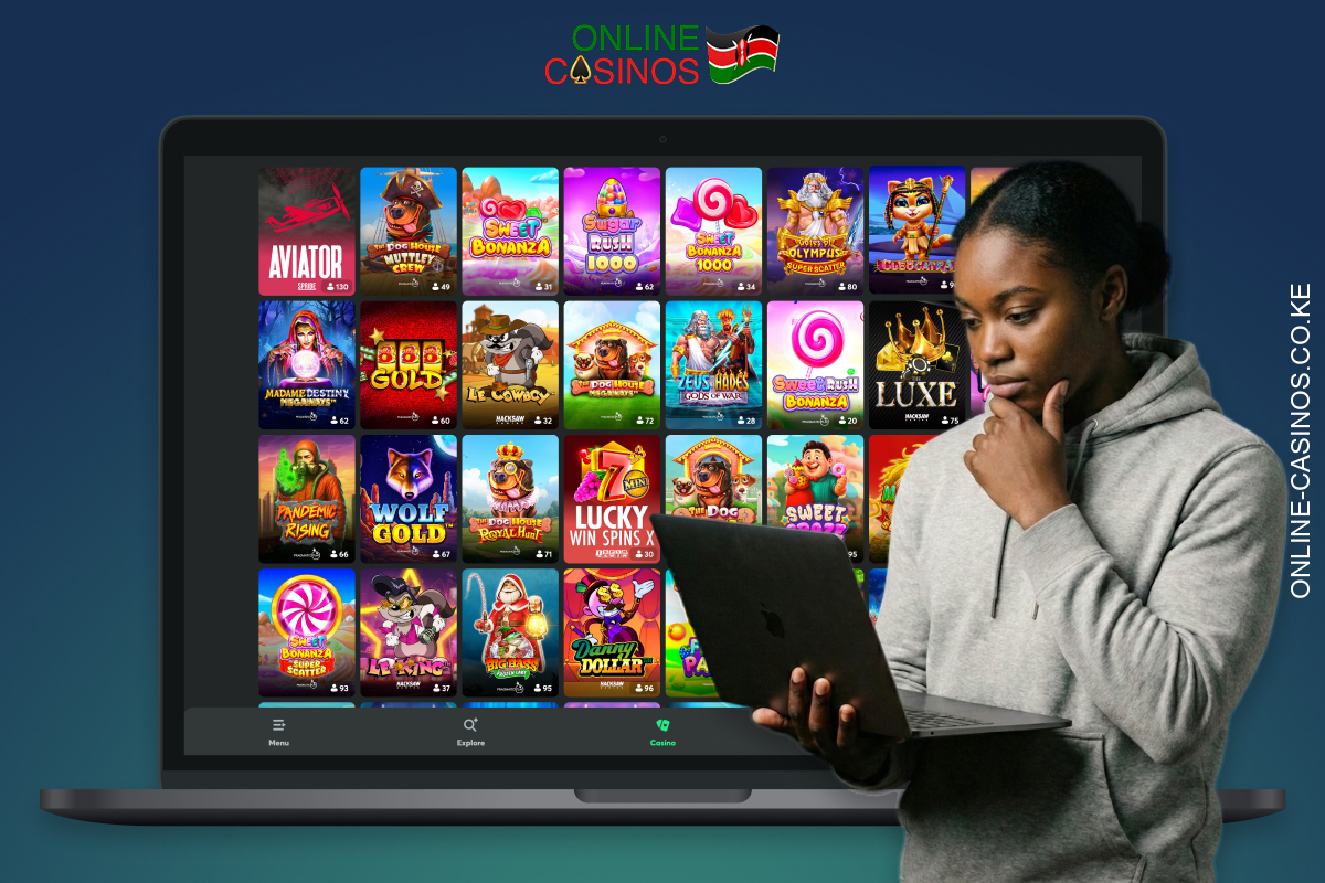 Online casinos are popular in Kenya because of their convenient access and wide selection of games